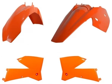 ZESTAW PLASTIKÓW POLISPORT KTM EXC EXC-F XC-W 05-07 U-10 90891