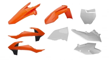 ZESTAW PLASTIKÓW POLISPORT KTM SX SX-F XC XC-F 16-18 U-10 90750