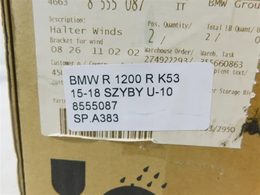 StelaŻ przÓd przedni bmw r 1200 r k53 15-18 szyby u-10 8555087