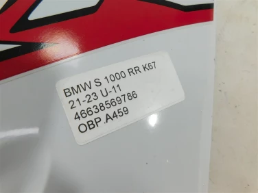 Owiewka bok boczna prawa bmw s 1000 rr k67 21-23 u-11 46638569786