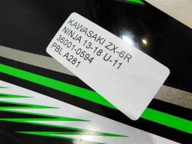 Pokrywa bok boczna lewa kawasaki zx-6r ninja 13-18 u-11 36001-0594