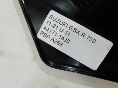 Pokrywa bok boczna prawa suzuki gsx-r 750 11-21 u-11 44171-14jo