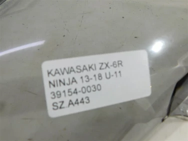 Szyba owiewka przÓd kawasaki zx-6r ninja 13-18 u-11 39154-0030