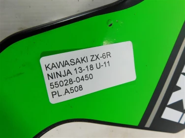 PŁug plastik owiewka kawasaki zx-6r ninja 13-18 u-11 55028-0450