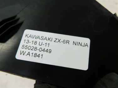 Plastik wypeŁnienie owiewka kawasaki zx-6r ninja 13-18 u-11 55028-0449