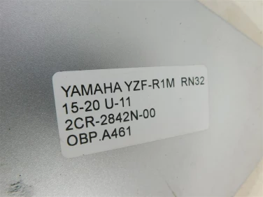 Owiewka bok boczna prawa yamaha yzf-r1m rn32 15-20 u-11 2cr-2842n-00
