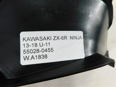 Plastik wypeŁnienie owiewka kawasaki zx-6r ninja 13-18 u-11 55028-0455