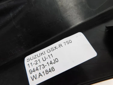Plastik wypeŁnienie owiewka suzuki gsx-r 750 11-21 u-11 94473-14jo