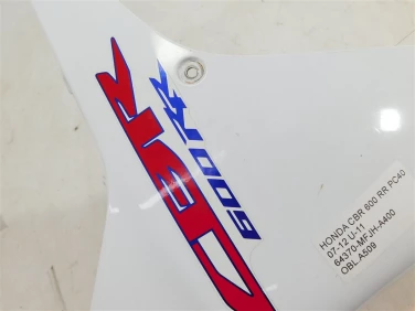 Owiewka bok boczna lewa honda cbr 600 rr pc40 07-12 u-11 64370-mfjh-a400