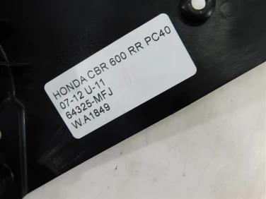 Plastik wypeŁnienie owiewka honda cbr 600 rr pc40 07-12 u-11 64325-mfj
