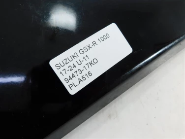 PŁug plastik owiewka suzuki gsx-r 1000 17-24 u-11 94473-17ko