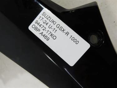 Owiewka bok boczna prawa suzuki gsx-r 1000 17-24 u-11 94472-17ko