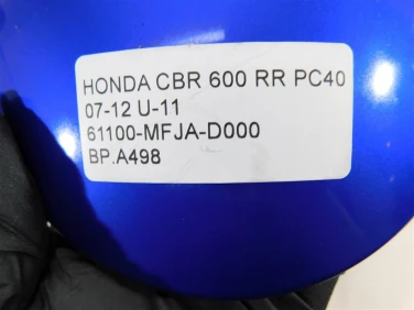 BŁotnik przÓd przedni honda cbr 600 rr pc40 07-12 u-11 61100-mfja-d000