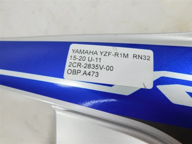 Owiewka bok boczna prawa yamaha yzf-r1m rn32 15-20 u-11 2cr-2835v-00