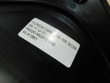 Plastik wypeŁnienie owiewka honda cbr 1000 rr sc59 08-11 u-11 64220-mgp-d000