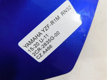 Czacha czasza owiewka przÓd yamaha yzf-r1m rn32 15-20 u-11 2cr-2835g-00