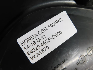 Plastik wypeŁnienie owiewka honda cbr 1000rr 14-16 u-11 64220-mgp-d000