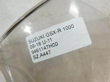 Szyba owiewka przÓd suzuki gsx-r 1000 09-16 u-11 9461147h00