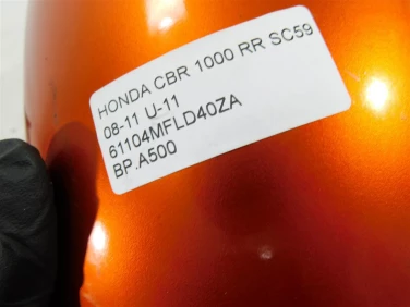 BŁotnik przÓd przedni honda cbr 1000 rr sc59 08-11 u-11 61104mfld40za