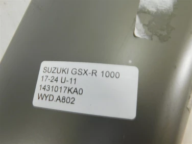 Wydech koŃcowy tŁumik suzuki gsx-r 1000 17-24 u-11 1431017kao
