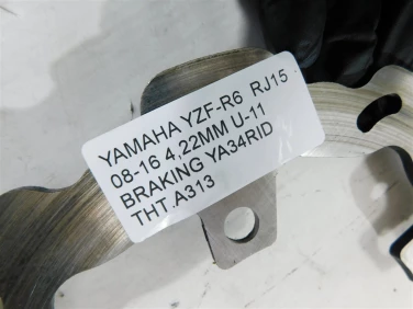 Tarcza hamulcowa tyŁ yamaha yzf-r6 rj15 08-16 4.22mm u-11 braking ya34rid