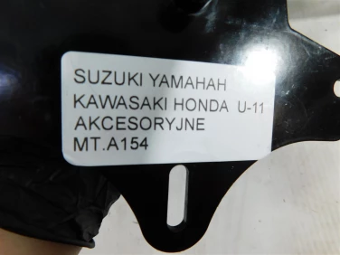 Mocowanie tablicy bŁotnik suzuki yamahah kawasaki honda u-11 akcesoryjne
