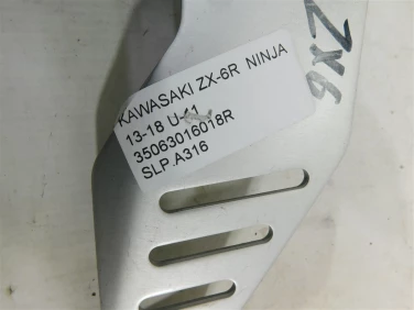 Set podnÓŻek lewy przÓd kawasaki zx-6r ninja 13-18 u-1 35063016018r