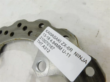 Tarcza hamulcowa tyŁ kawasaki zx-6r ninja 13-18 4,84mm u-11 210070167