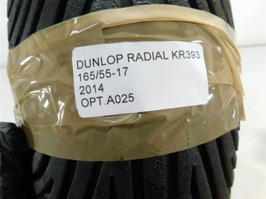 Opona tylna tyŁ dunlop radial kr393 165/55-17 2014