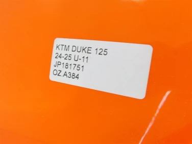 OsŁona nakŁadka zbiornik ktm duke 125 24-25 u-11 jp181751