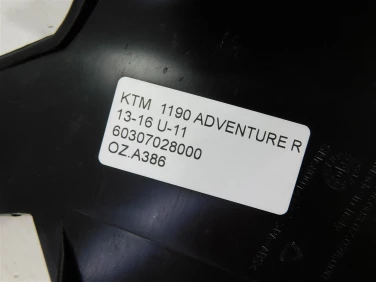 OsŁona nakŁadka zbiornik ktm 1190 adventure r 13-16 u-11 60307028000