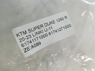 ZawÓr exup wydech ktm super duke 1290 r 20-23 linki u-11 61741171000 61741271000