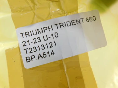 BŁotnik przÓd przedni triumph trident 660 21-23 u-10 t2313121