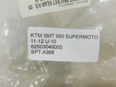 Set podnÓŻek prawy tyŁ ktm smt 990 supermoto 11-12 u-10 62503049000