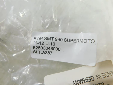 Set podnÓŻek lewy tyŁ ktm smt 990 supermoto 11-12 u-10 62503048000