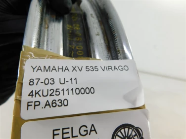Felga koŁo przÓd yamaha xv 535 virago 87-03 felga prosta ok u-11 4ku251110000