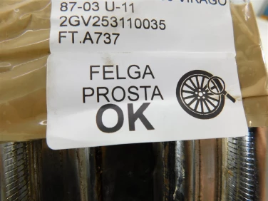 Felga koŁo tyŁ yamaha xv 535 virago 87-03 felga prosta ok u-11 2gv253110035