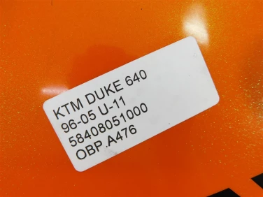 Owiewka bok boczna prawa ktm duke 640 96-05 u-11 58408051000