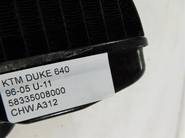 ChŁodnica wody przÓd ktm duke 640 96-05 u-11 58335008000
