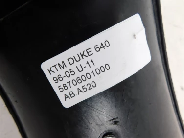 Air box filtr powietrza ktm duke 640 96-05 u-11 58706001000