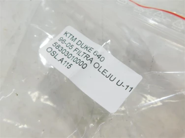 OsŁona osŁony ktm duke 640 96-05 filtra oleju u-11 58303010000