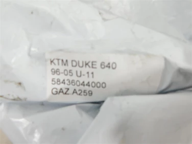 GaŹnik gaŹniki silnik ktm duke 640 96-05 u-11 58436044000