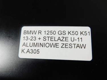 Kufer kufry tyŁ bmw r 1250 gs k50 k51 13-23 stelaŻe u-11 aluminiowe zestaw
