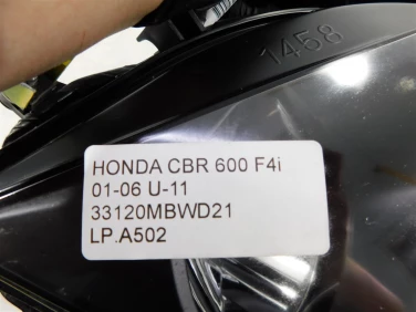 Lampa reflektor przÓd honda cbr 600 f4i 01-06 u-11 33120mbwd21