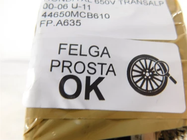 Felga koŁo przÓd honda xl 650v transalp 00-06 felga prosta ok u-11 44650mcb610