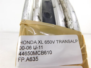 Felga koŁo przÓd honda xl 650v transalp 00-06 felga prosta ok u-11 44650mcb610