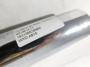 Wydech koŃcowy tŁumik honda xl 650v transalp 00-06 u-11 18310mcb960