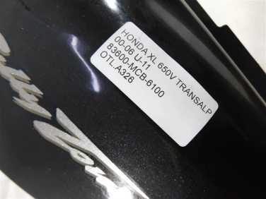 Ogon owiewka tyŁ lewy honda xl 650v transalp 00-06 u-11 83600-mcb-6100