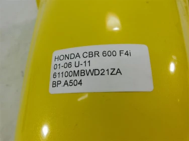BŁotnik przÓd przedni honda cbr 600 f4i 01-06 u-11 61100mbwd21za