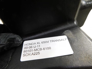 Schowek plastik honda xl 650v transalp 00-06 u-11 80101-mcb-6100